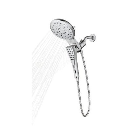 Moen 8-Function 7in Diameter Showerhead with Handshower in Chrome 220C2